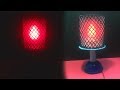 How to make a Table lamp using glue gun How to make a Table lamp using glue gun
