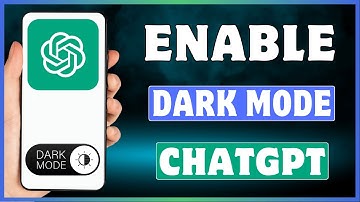 Hoe ChatGPT in de donkere modus te zetten | De donkere modus op ChatGPT inschakelen