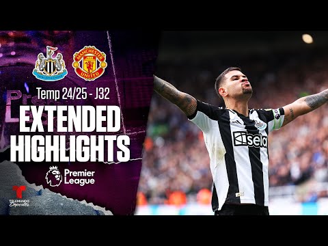 Newcastle vs. Manchester United | Highlights Premier League | Jornada 32 | Telemundo Deportes