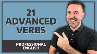 21 Advanced English Verbs for Professional Communication (Free PDF)