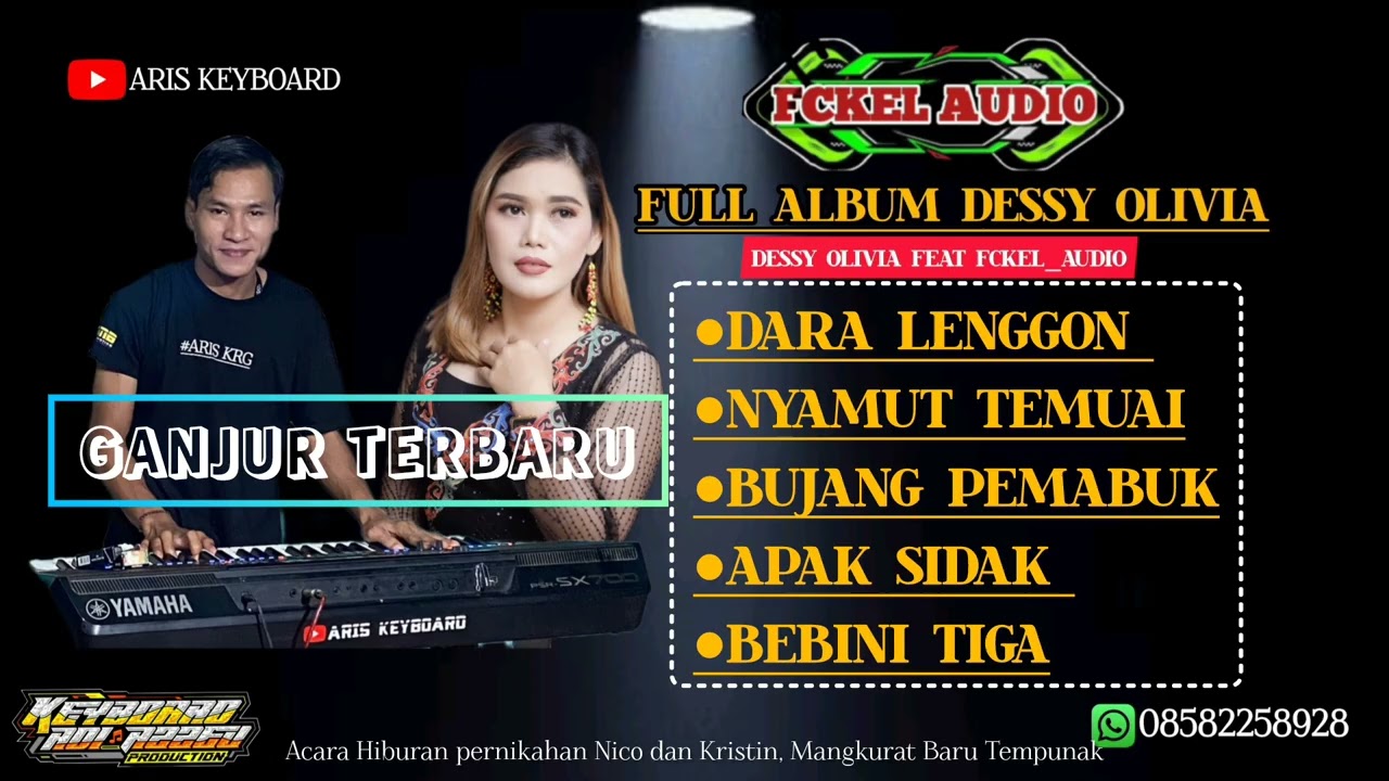 DESSY OLIVIA || 5 LAGU NONSTOP || VERSION GANJUR TERBARU || FCKEL_AUDIO ||  MANGKURAT BARU TEMPUNAK 