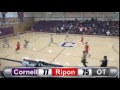 Sabin hits game-winner for Ripon at Cornell to finish with 51