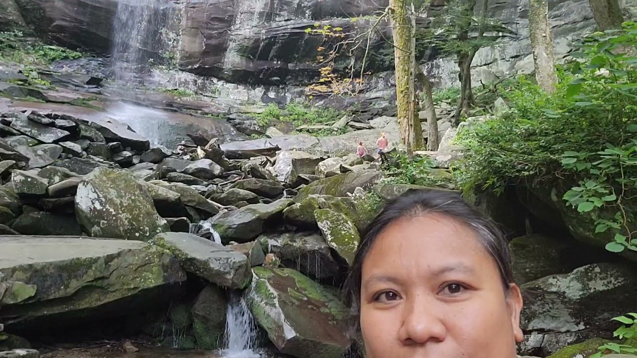 RAIN OR SHINE THE HIKE MUST GO ON|RAINBOW FALLS #gatlinburgtennessee