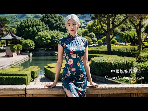 4K 【AI 】可爱正妹 | 性感美女 | 写真集18| 旗袍风格 | girl lookbook | 룩북 | 그림 |photo | cute girl | Cheongsam Style |