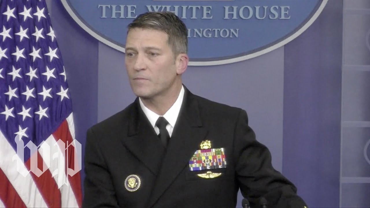 White House doctor: "No concerns" about Trump's cognitive health