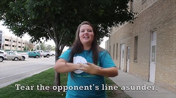 CSU Fight Song in American Sign Language (ASL)