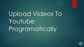 Upload Video To Youtube Programatically | Java/Android