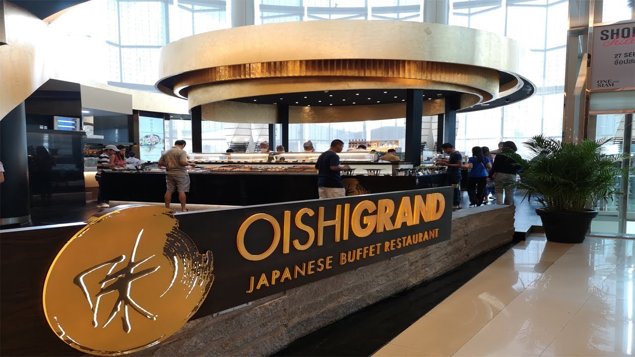 OISHIGRAND JAPANESE PREMIUM BUFFET Restaurant Siam Paragon EP.63