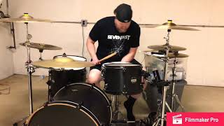 RED “Infidel” DRUM COVER