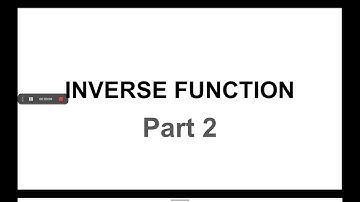 How to find inverse function?  part 2#mathematics #function