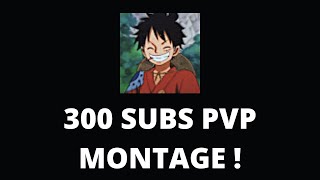 300 SUBS WII U PVP MONTAGE !