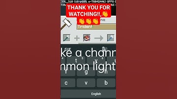 How to make infinite lightning machine in Minecraft