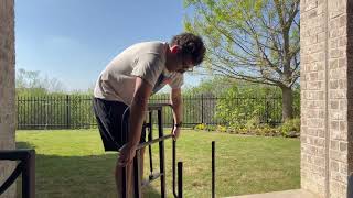 Hydraulic U-Shaped Hot Tub Cover Lift Review - Easy Spa Cover Removal Storage