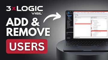 Effortlessly Add and Remove Users in 3xLOGIC VIGIL | Full Guide