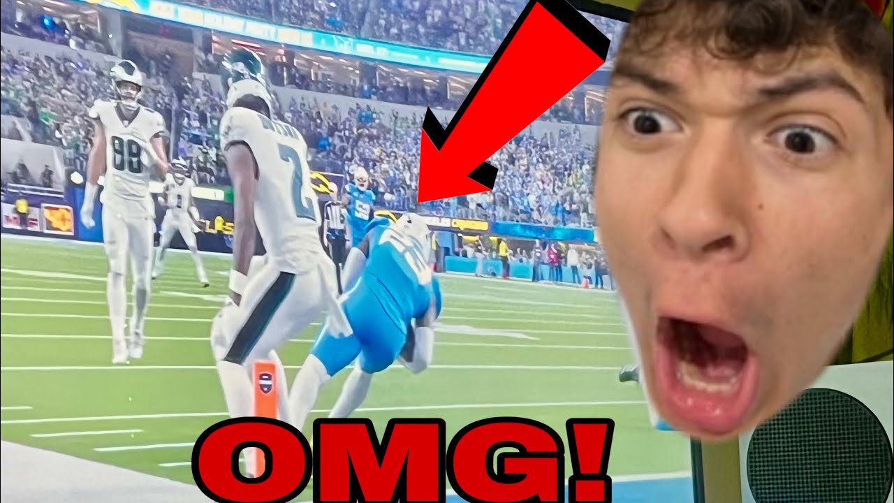 БЕЗУМНЫЙ КОНЕЦ! Реакция фаната «Иглз» на проигрыш в матче против «Чарджерс»!