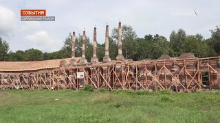 В селе Ляличи на Брянщине идёт обновление усадебного дворца графа Завадовского