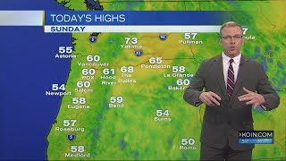KOIN 6 Weather w/ Steve Pierce Sunday 4.29.18