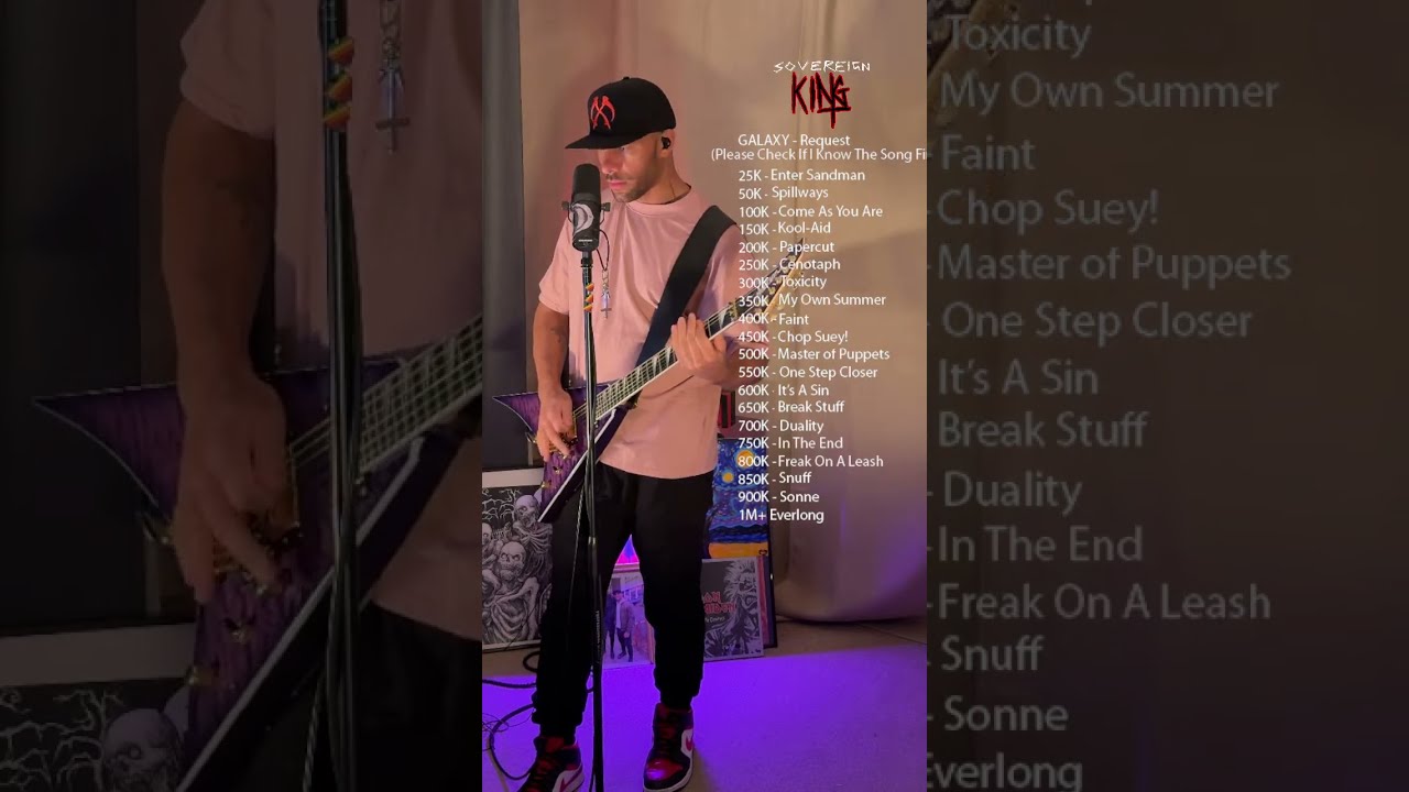 Vocal + Guitar Jam! (Metallica, Slipknot, Linkin Park, Deftones, SOAD, Rammstein, Requests etc.)