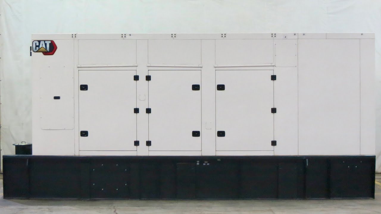 New Caterpillar 1000 kW diesel generator CAT C32 EPA Tier 2 eng 3 Hrs Yr 2021 w/warranty CSDG # 4729