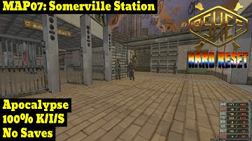 Ashes: Hard Reset | Apocalypse, 100% | MAP07: Somerville Station