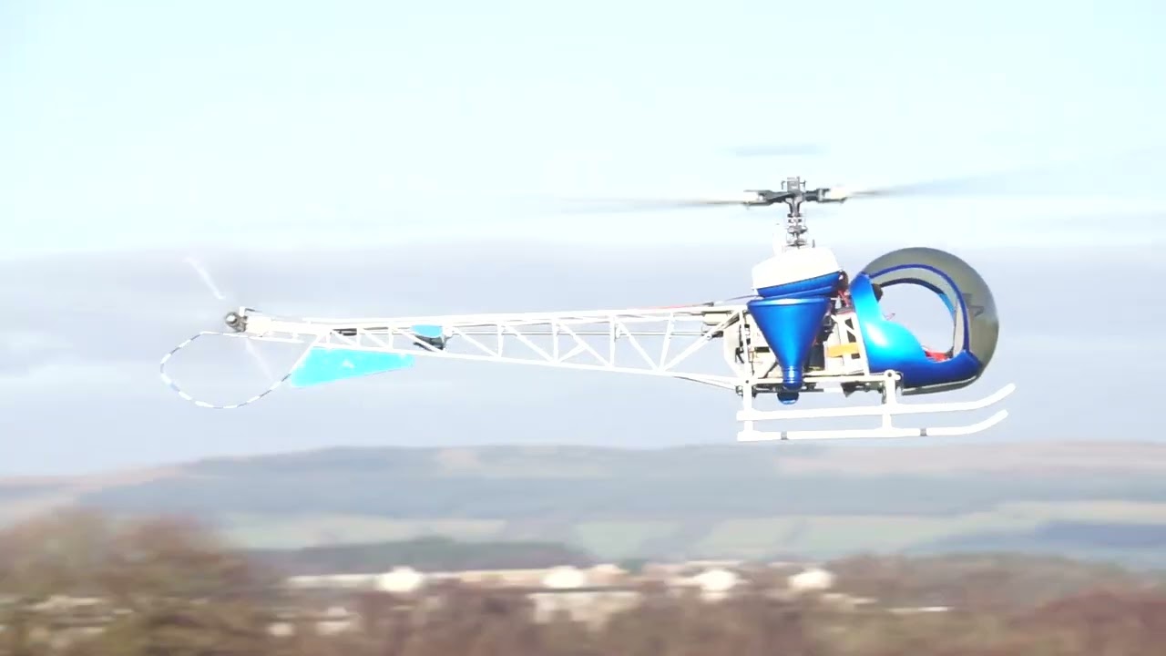 Bell47g Alan Head Cumbernauld Model Flying Club