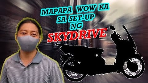 Skydrive lupet ng Set-up, Mapapa WOW ka sa ganda ng set-up