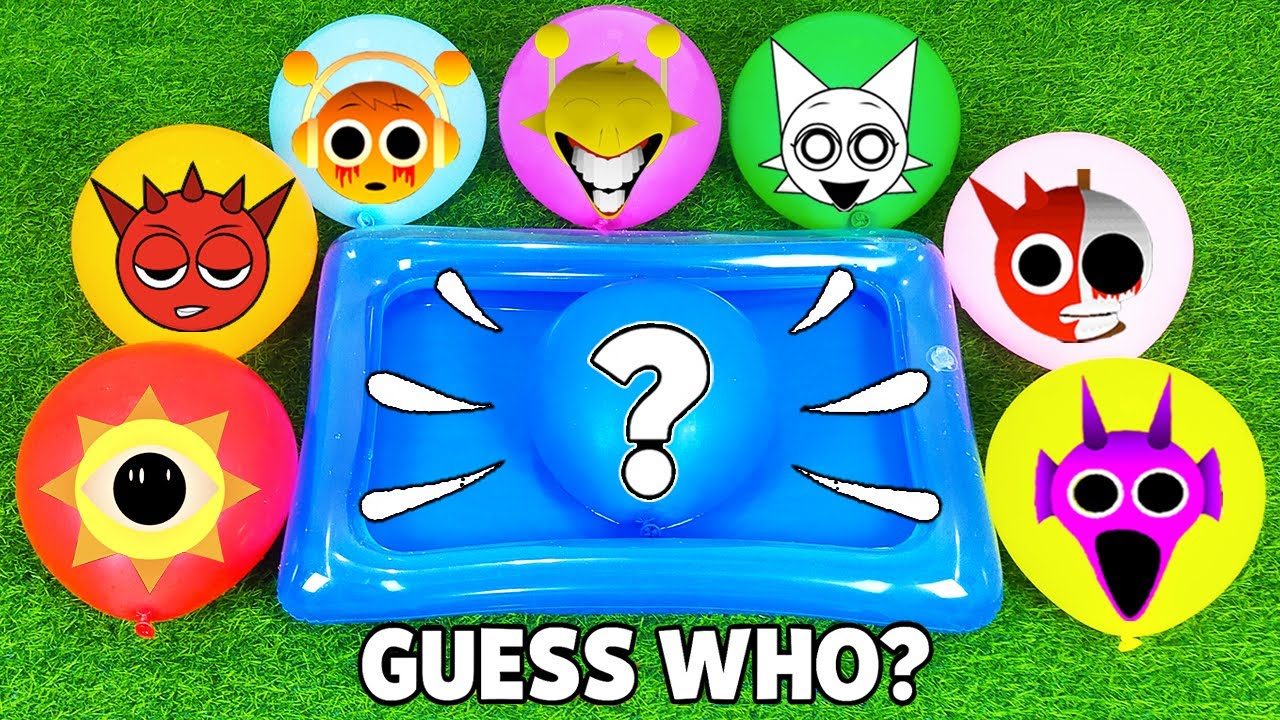 Sprunki Magic Balloons! 🎈 Let’s Pop and Uncover Every Secret Inside! 💖✨