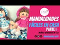 PASO A PASO Muñeca (Bebe) Gatiadora ✂ MOLDES GRATIS-MUÑECA DE TRAPO-tela 🧵 #QuédateEnCasa parte1