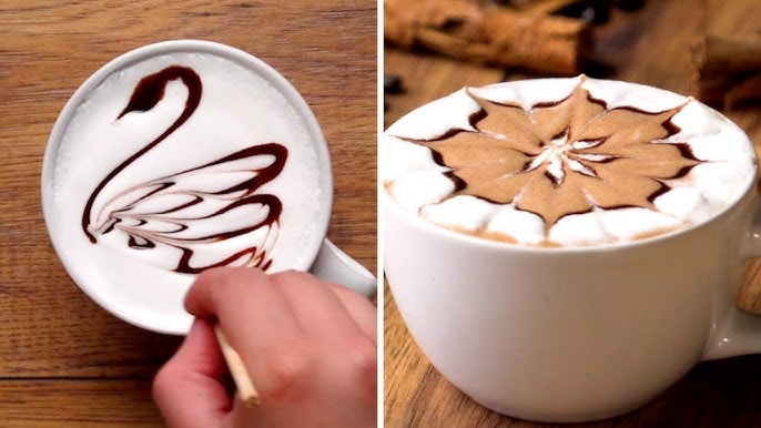 Arte latte: ¿Cómo hacer dibujos en el café?