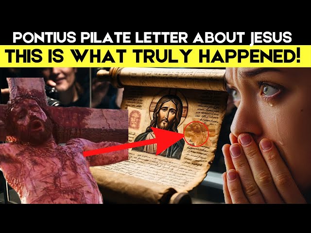The Extremely SHOCKING Letter Pilate wrote on JESUS' Crucifixion class=