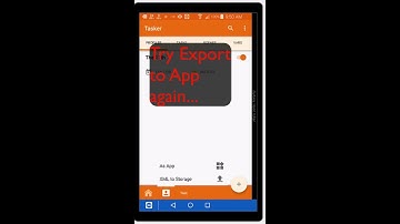 Tasker AppFactory DemoIpad