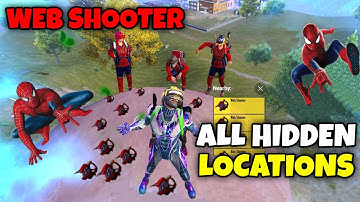 😍SPIDERMAN- NO WAY HOME HIDDEN WEB SHOOTER LOCATIONS😱 YOU SHOULD KNOW🔥