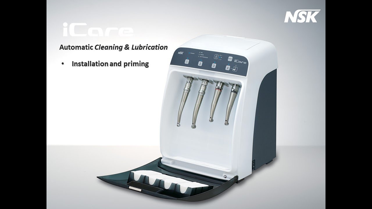 NSKiCare handpiece maintenance machineInstallation YouTube