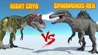 GIANT Cryo VS S-REX - Dinosaurs Battle #3