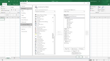 How to enable Developer Tab in MS-Excel?