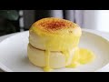 Crème Brûlée Japanese Souffle Pancakes