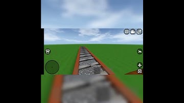 I Am Craft A Train Track In Mini Block Craft #shorts