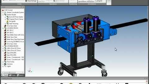 Press Feeder Machine SmartAssembly in IRONCAD Compose
