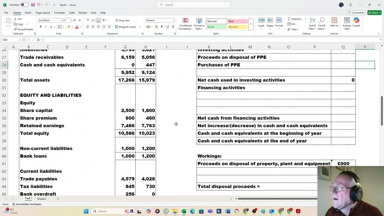 statement of cash flows