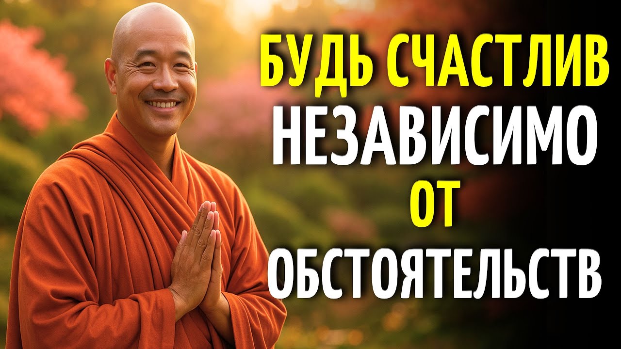 БУДЬ СЧАСТЛИВ В ЛЮБОЙ СИТУАЦИИ | 10 Буддийских Уроков, Чтобы Жить Легко