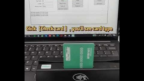 SZTW160 Multi-functional card reader - Demo software testing video