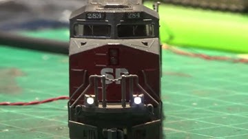 Lok Sound install N Scale Kato AC4400 SP 284