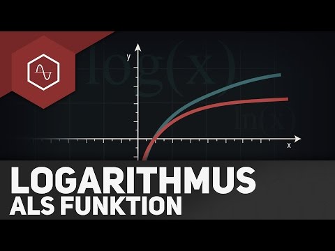 Video: So Zeichnen Sie Eine Logarithmische Funktion