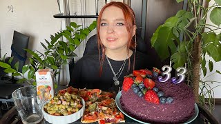 :  |   | Mukbang | Happy Birthday  | Vegan