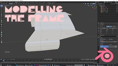 Modelling a Car in Blender | Part 2 | Modelling the Frame