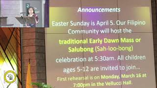 Fifth Sunday in Lent