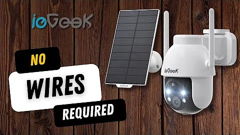 No Wires Needed: ieGeek Solar Security Camera Setup & Review