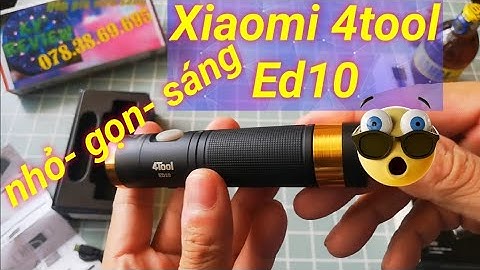 Đánh giá đèn pin xiaomi flashlight năm 2024