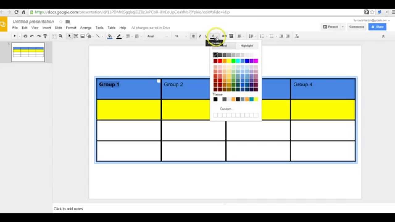 How To Make A Chart On Google Slides - Chart Walls