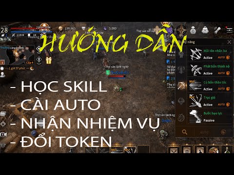 Dekaron G | Học Skill | Cách cài auto | Nhận nhiệm vụ | Nơi đổi Token INCAR